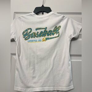 Boys Baseball Lifestyle 101 Banana Tshirt